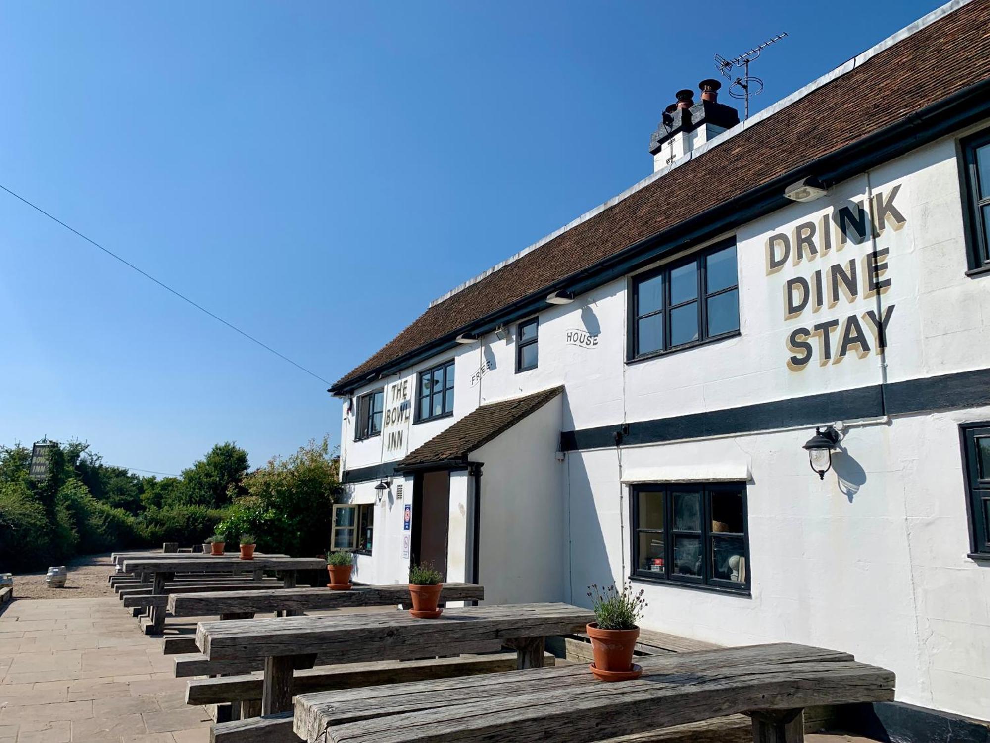 The Bowl Inn Charing Exterior foto